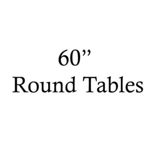 120" Round Tablecloth