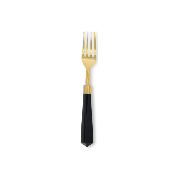 Dinner Fork Gemma Black Gold