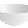 SERVING BOWL ROUND WHITE 7INCH MELAMINE