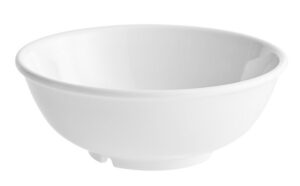 SERVING BOWL ROUND WHITE 7INCH MELAMINE