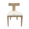 2025 Tori Chair natural wood available for rent in Los Angeles