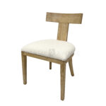 2025 Tori Chair natural wood available for rent in Los Angeles