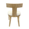 2025 Tori Chair natural wood available for rent in Los Angeles