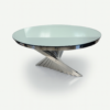 Kryptonite Table 72" Round Gold